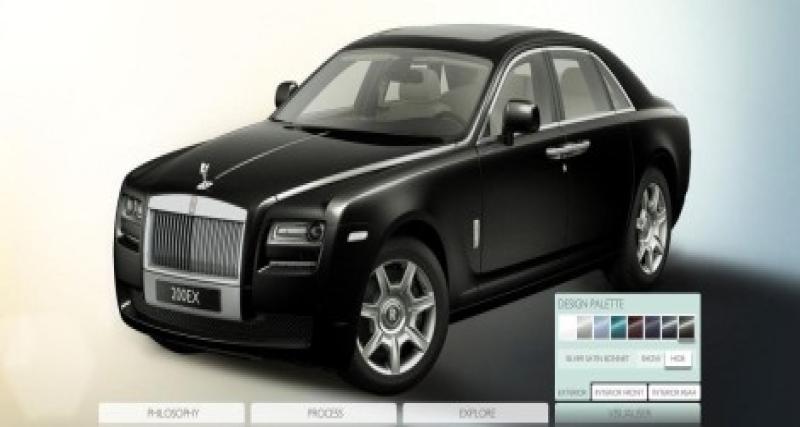  - Un configurateur pour la Rolls-Royce Ghost