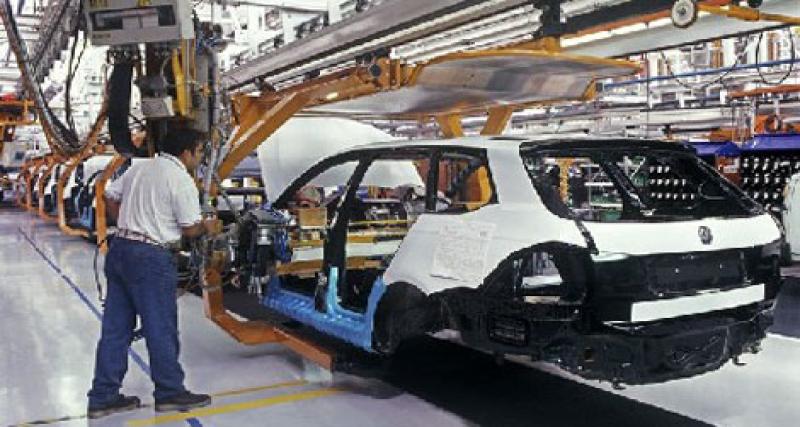  - Volkswagen va réduire sa production au Mexique