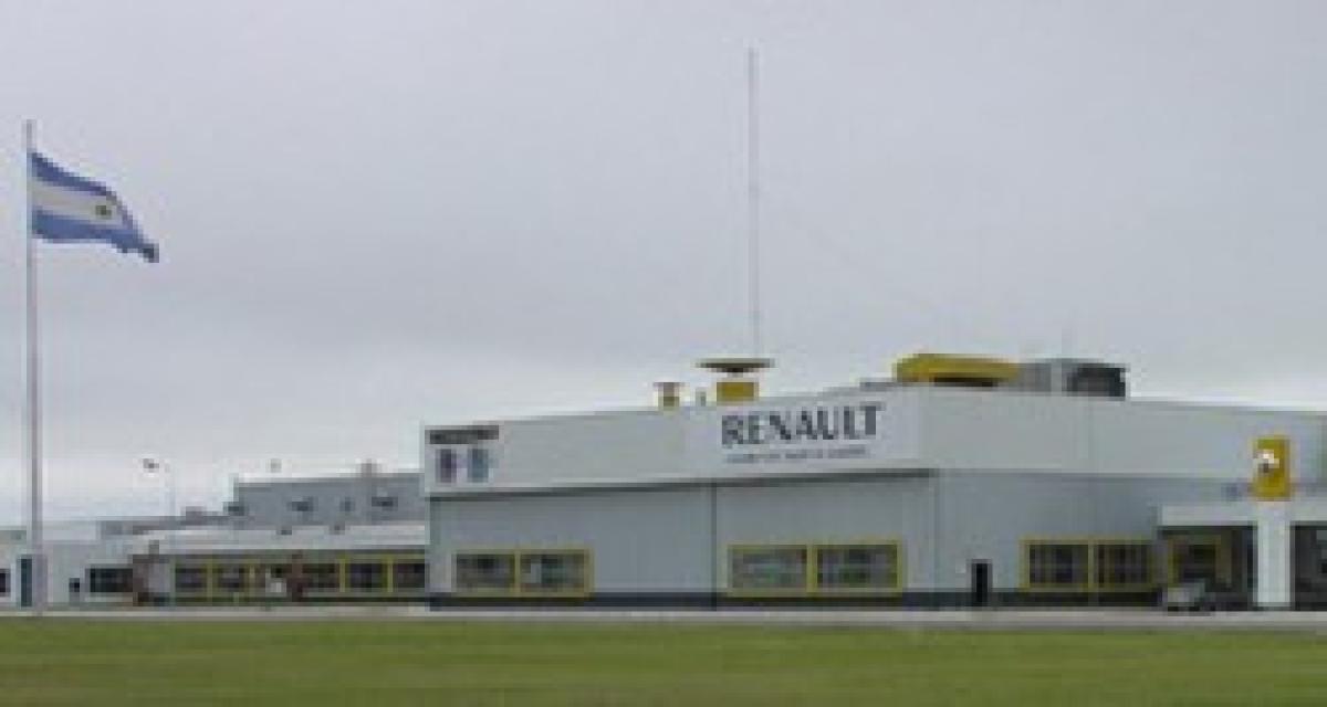 Renault : 93 millions d'euros investis en Argentine