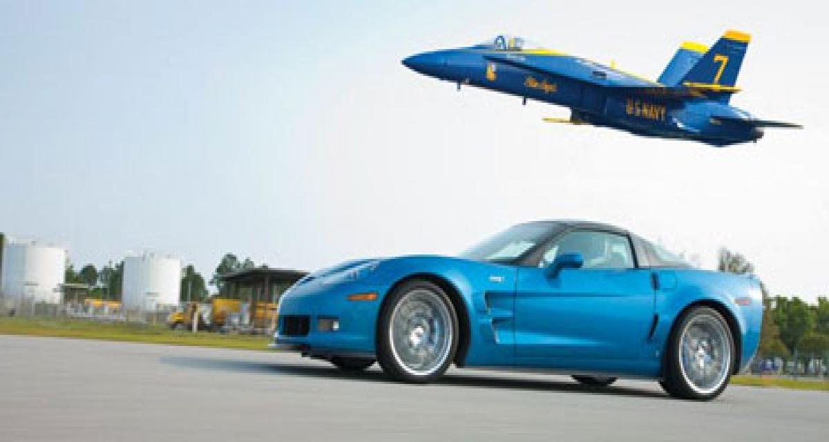 Un avion plus rapide que la Corvette ZR1 ?