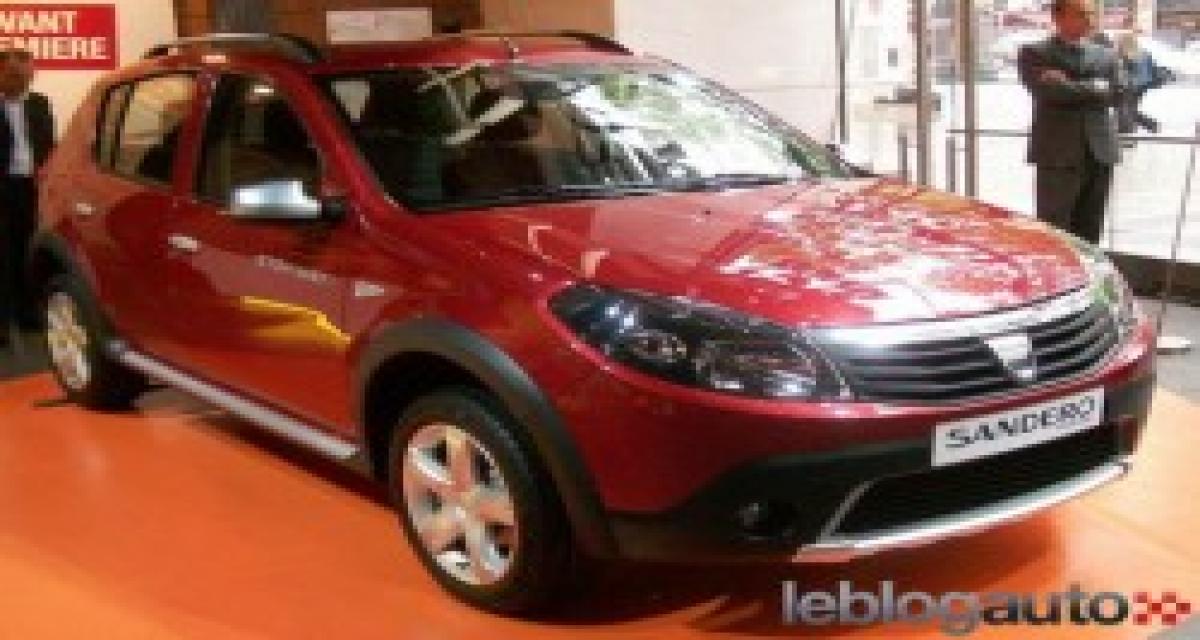Dacia Sandero Stepway : 11 900 euros