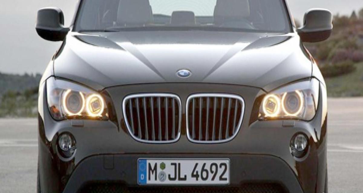 Les prix du BMW X1 annoncés