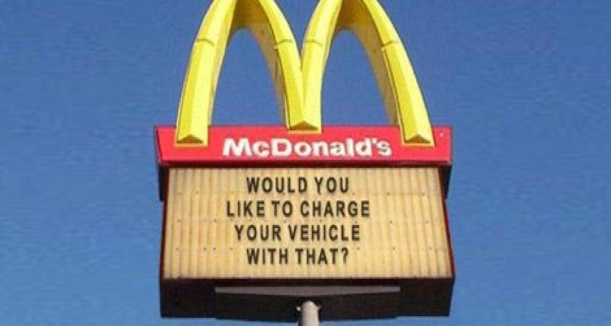 Recharger sa voiture électrique... chez McDonald's ?