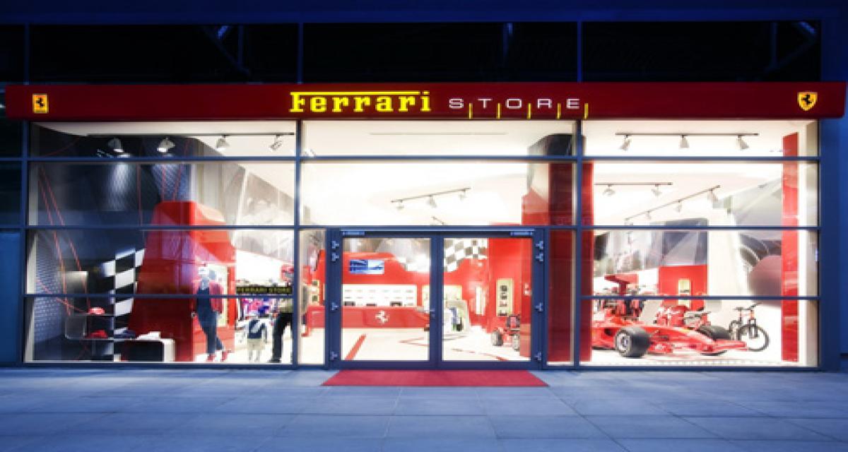 Ouverture du Ferrari Store au Nurbürgring