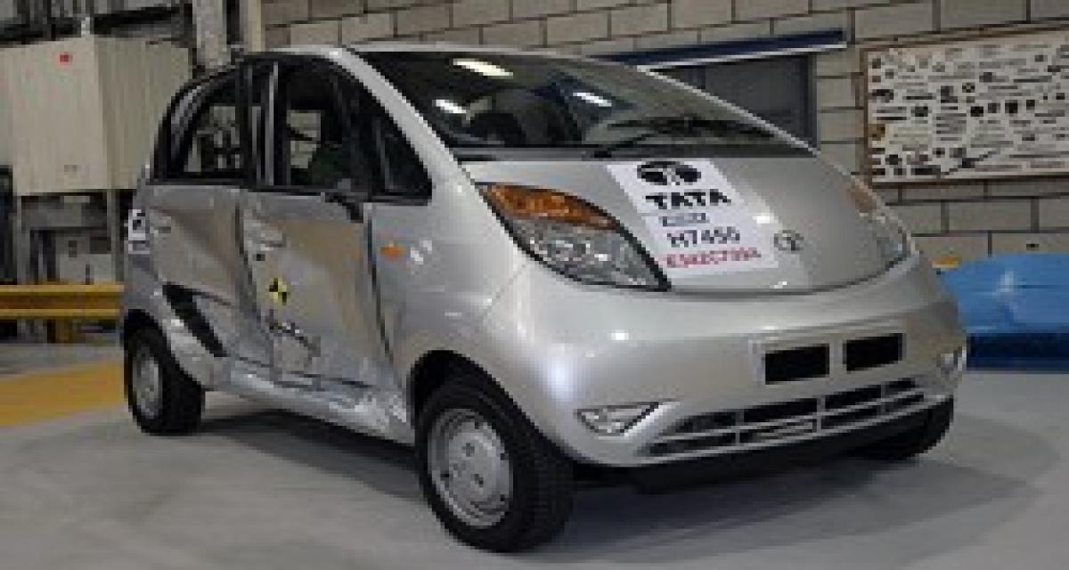 La Tata Nano passe au révélateur crash-test anglais : light is right !?