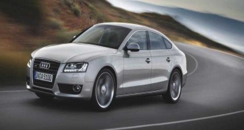  - Audi A5 Sportback : officiellement officielle