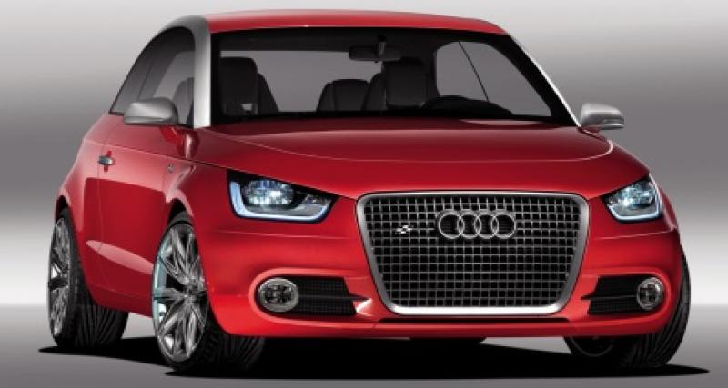  - L'Audi A1 sera produite à Bruxelles en Octobre