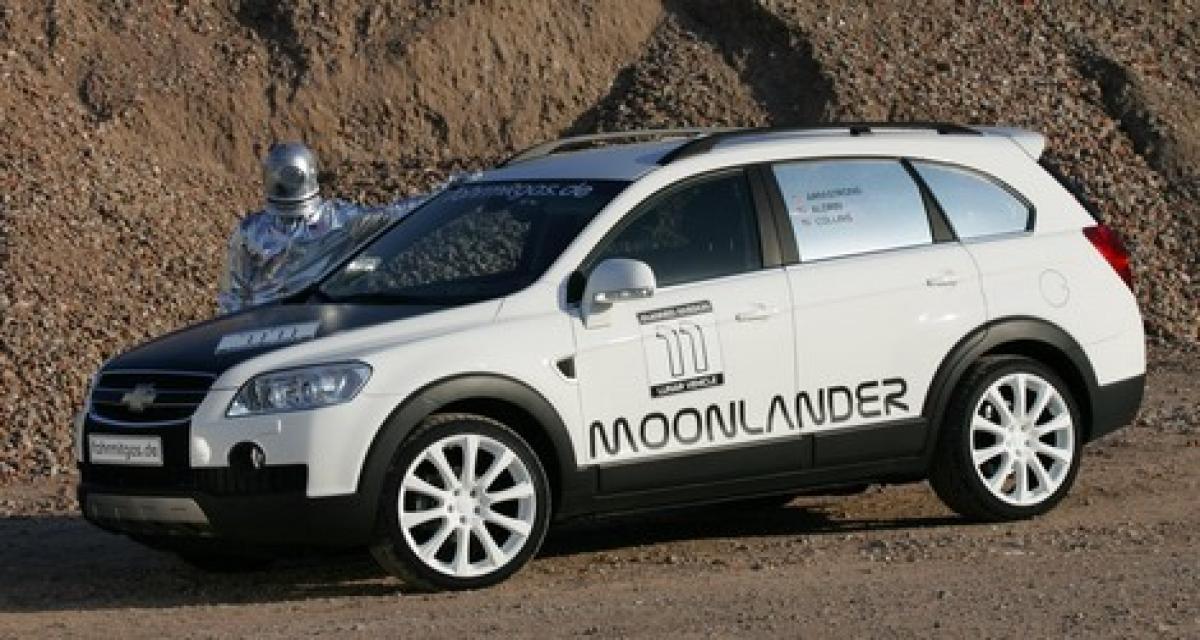 Chevrolet Captiva Moonlander: Wagen im Mond