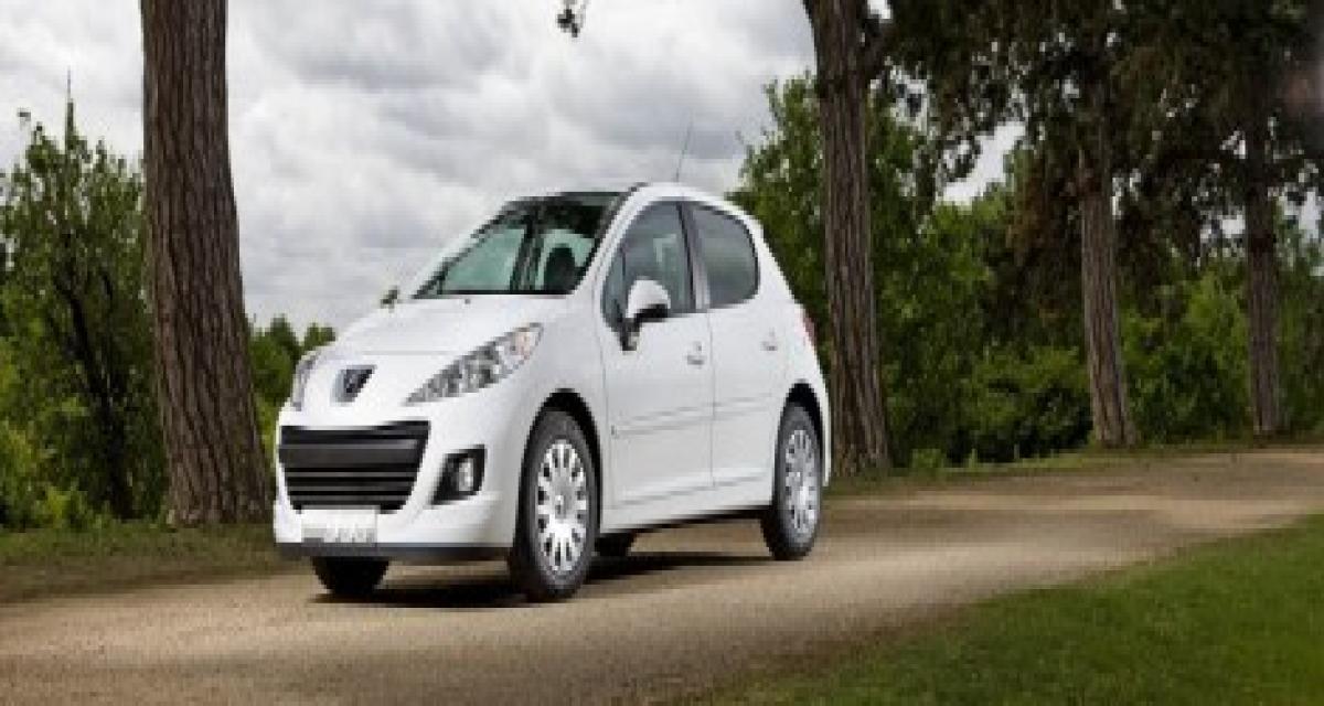 Peugeot lance la 207 Economique outre-Manche