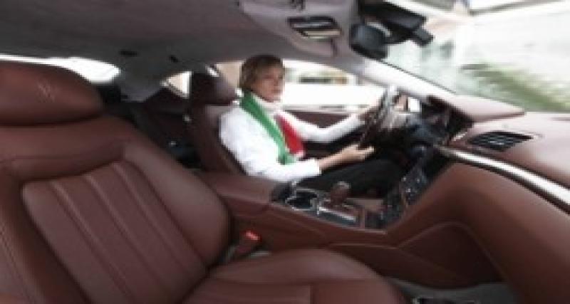  - Federica Pelligrini aime la Maserati GranTurismo S Automatique