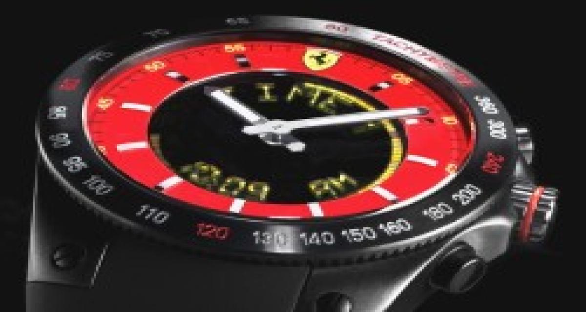 Ferrari lance un nouveau chronographe 