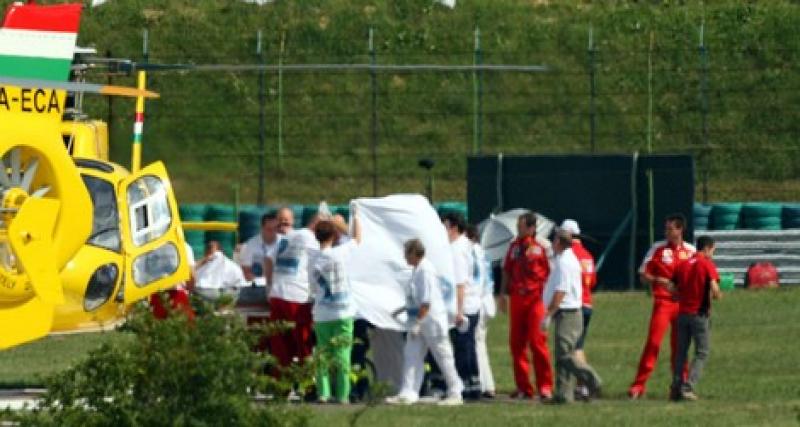  - Felipe Massa dans un état grave