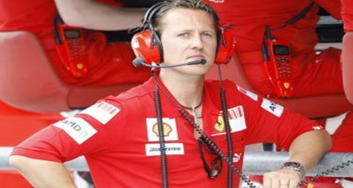 Formule 1 : Retour de Schumacher sur les pistes
