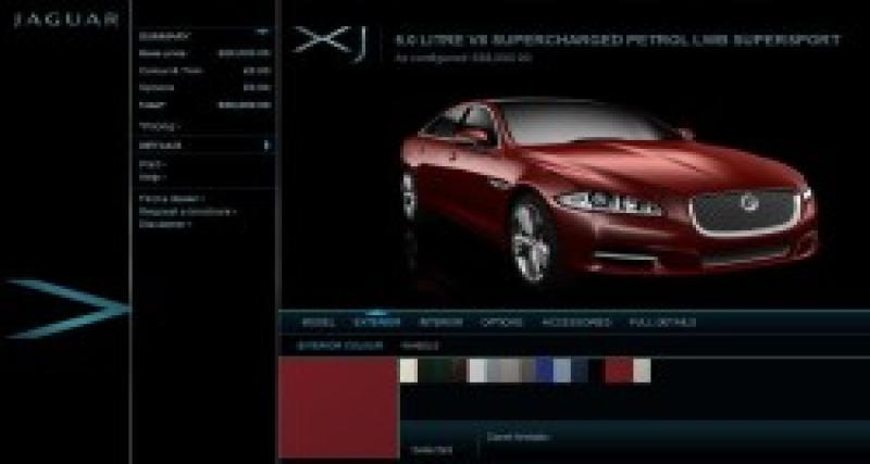  - Jaguar XJ : place au configurateur