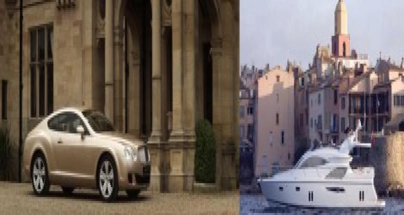  - Package estival : une Bentley et un yacht