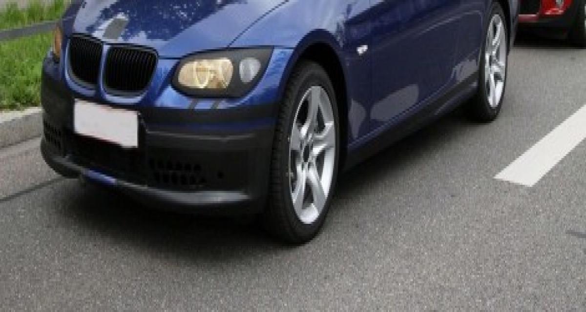 Spyshot : la BMW Série 3 Coupé reliftée