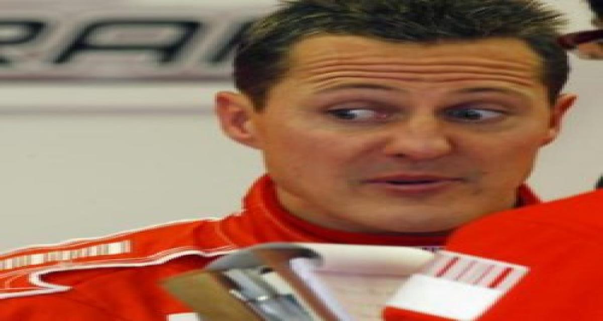 Mal au cou : et si Michael Schumacher ne pouvait pas s'asseoir ?