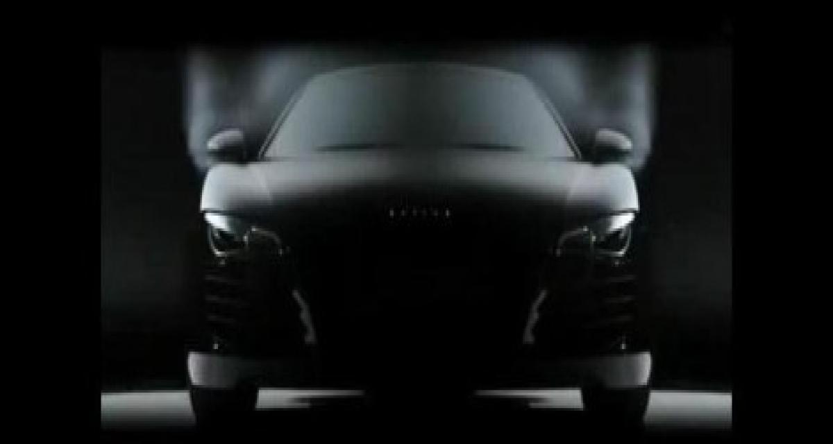 Détente : petite pub pour l'Audi R8