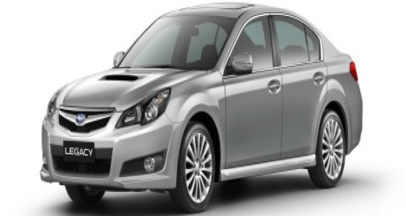  - Les Subaru Legacy et Outback à Francfort