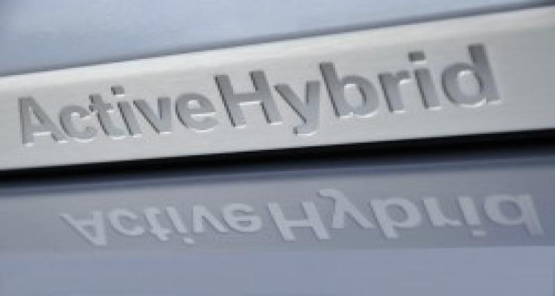  - Avant le salon de Francfort, les BMW ActiveHybrid X6 et ActiveHybrid 7 en détails