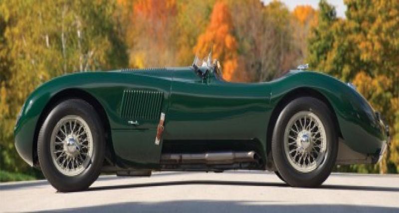  - 2,5 millions de $ pour la Jaguar Type-C de 1957