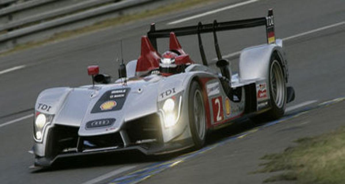 Audi au Petit Le Mans avec deux R15