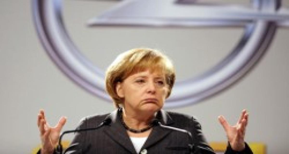 Dossier Opel : Angela Merkel sérieusement agacée...
