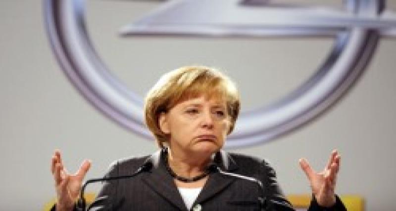  - Dossier Opel : Angela Merkel sérieusement agacée...
