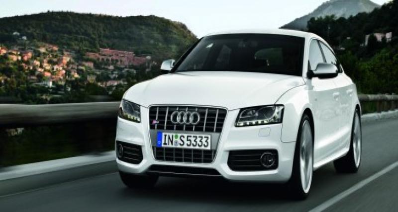  - Audi : nouvelles images de la S5 Sportback