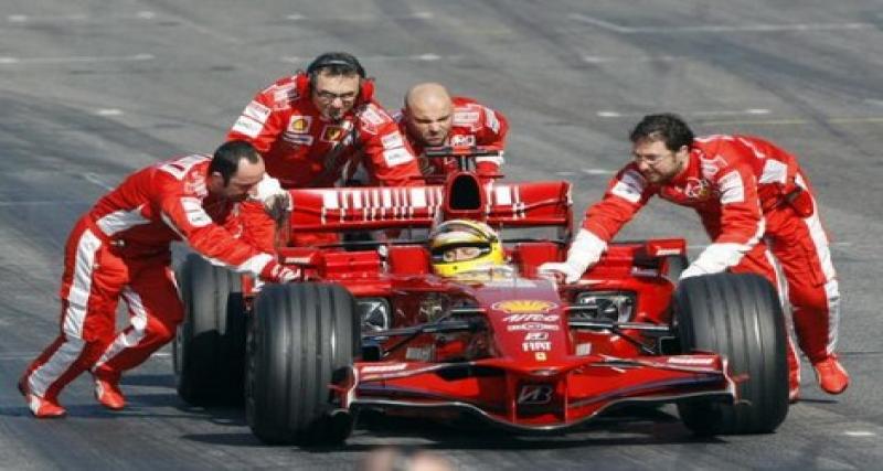  - Ferrari: "team F1 ch pilote dispo de suite"