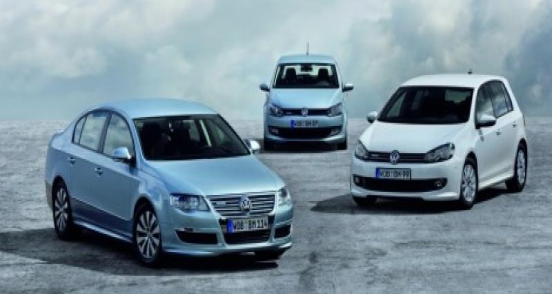  - VW fera le plein de BlueMotion à Francfort