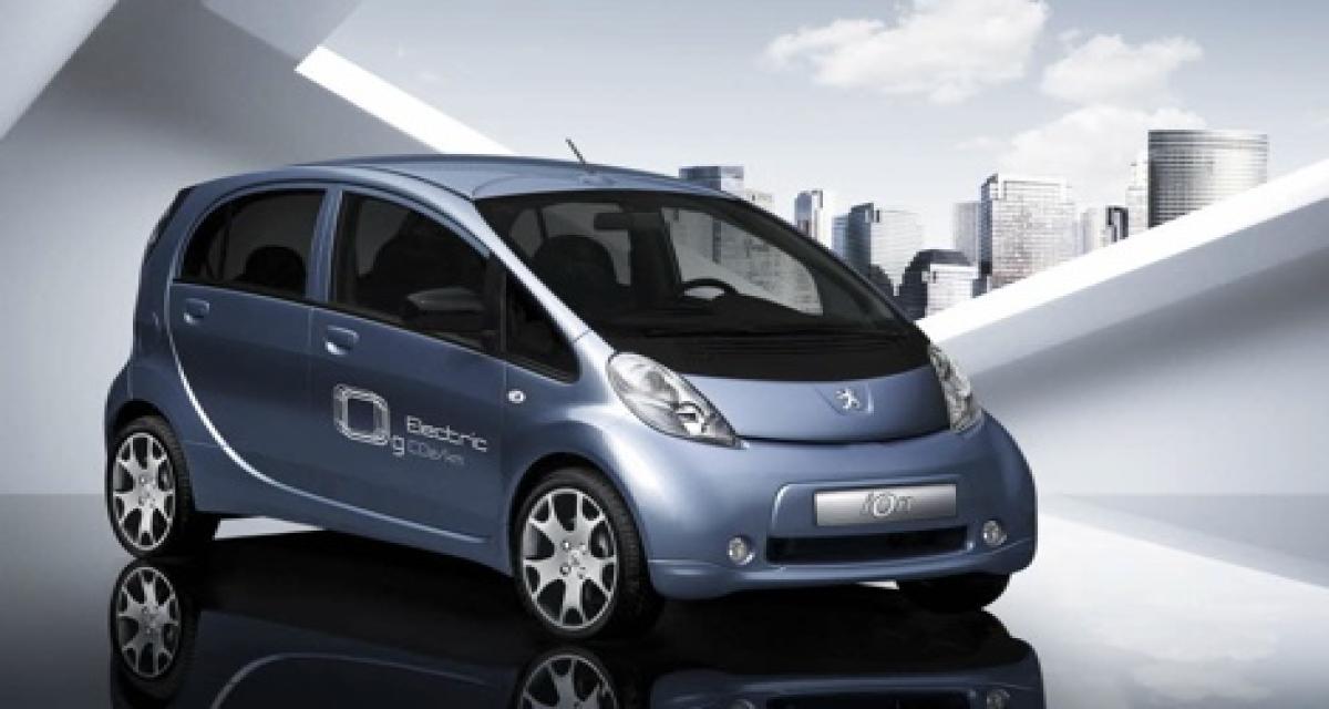 Francfort 2009: Peugeot iOn électrique