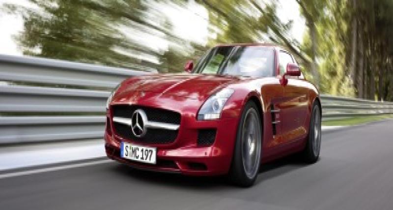  - Francfort 2009 : Mercedes SLS en vidéos