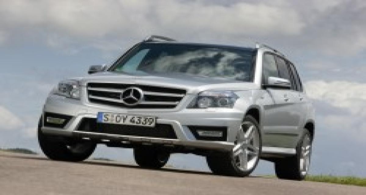 Francfort 2009 : Mercedes GLK BlueEFFICIENCY