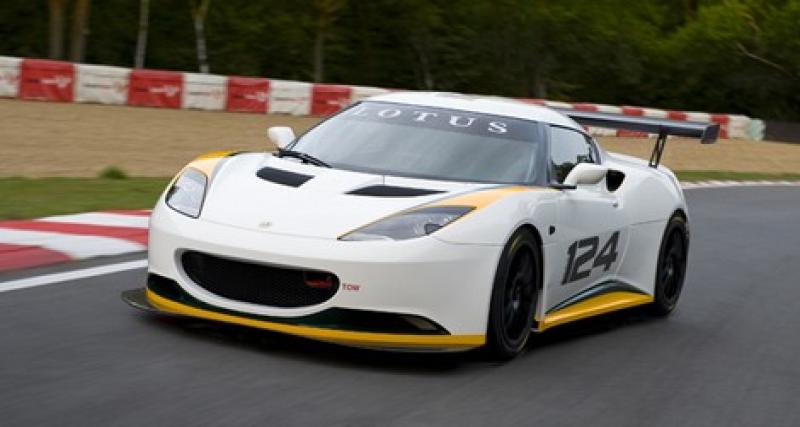  - La Lotus Evora type 124 de compétition