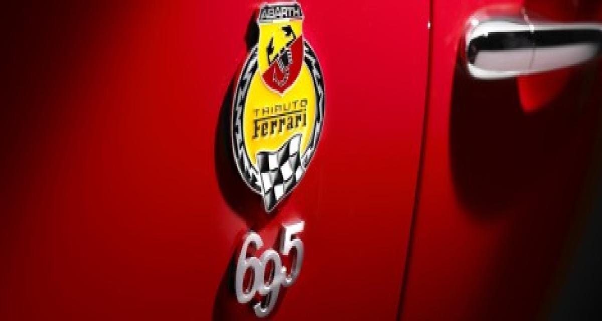 Francfort 2009 : Abarth 695 Tributo Ferrari, nouvelles images