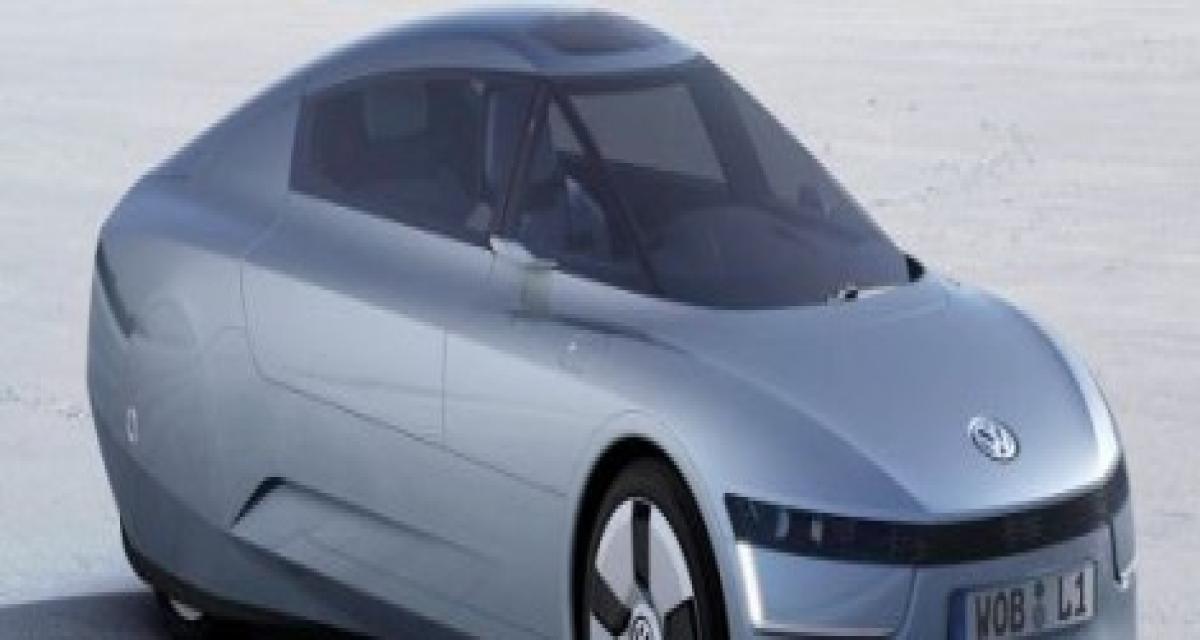 Francfort 2009 : Volkswagen L1 Concept, retour vers le passé