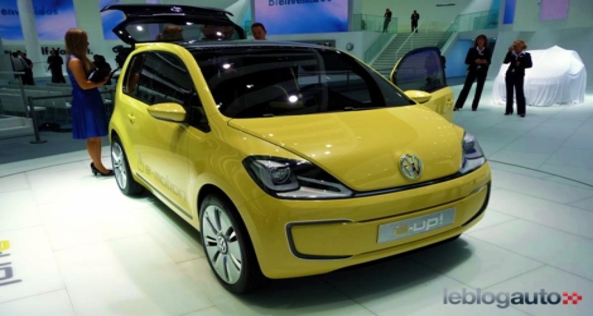 Francfort 2009 live : Volkswagen e-Up! concept
