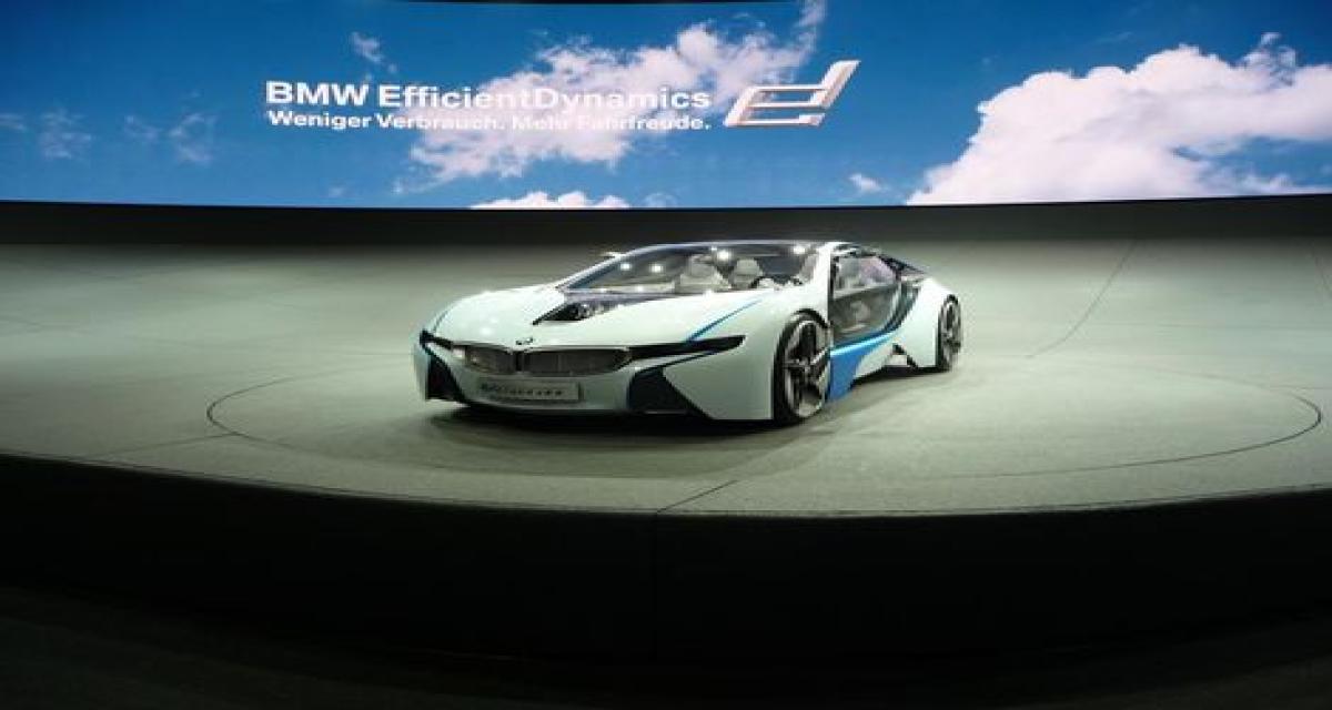 Francfort 2009 live : BMW Vision EfficientDynamics