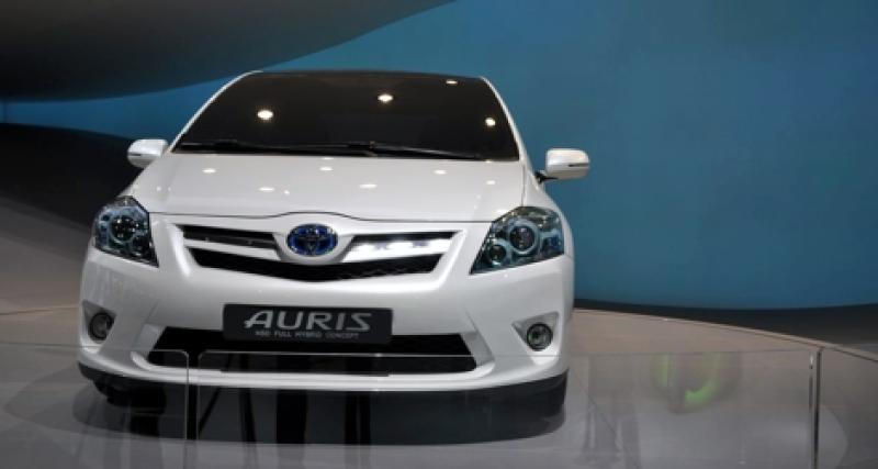  - Francfort 2009 live : Toyota Auris HSD Full Hybrid Concept
