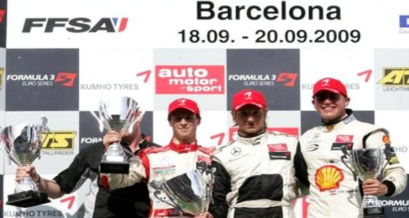  - Renger Van Der Zande remporte la seconde course de Barcelone.