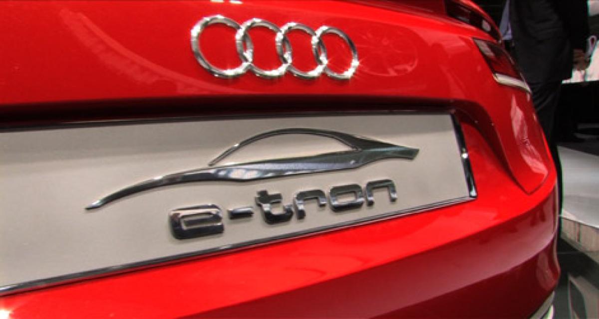 Francfort 2009 vidéo live : Audi e-tron, entretien avec Patrice Franke