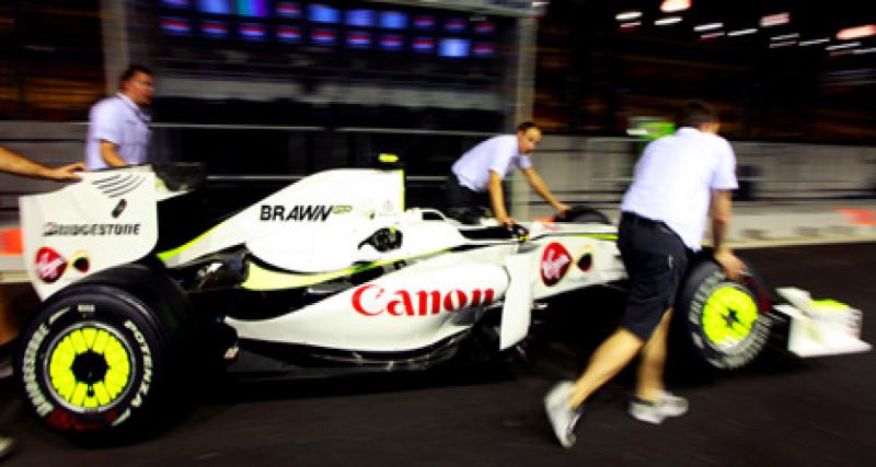  - Canon va sponsoriser Brawn GP ce week-end