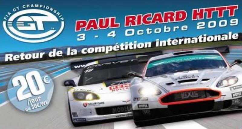  - Ce week-end au Paul Ricard HTTT : FIA GT, Super Serie FFSA, Lamborghini Trofeo…