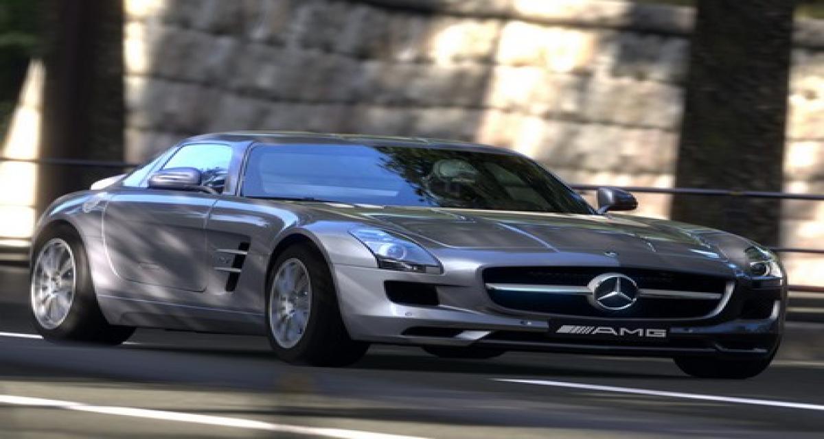 Teaser Gran Turismo 5: La SLS AMG est bien là