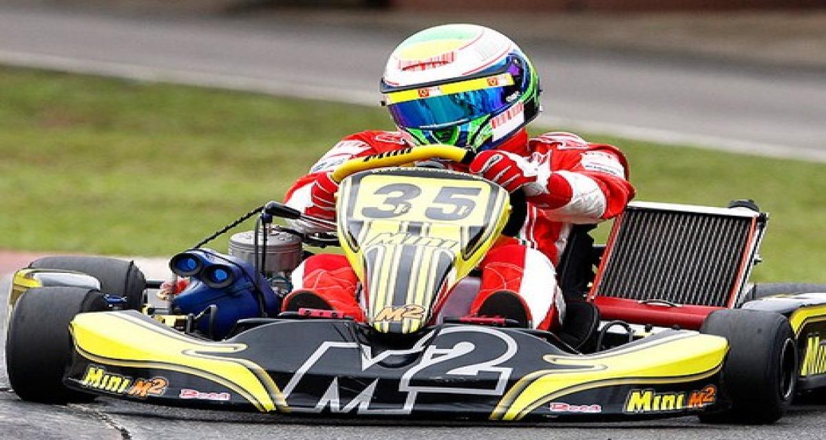 Felipe Massa a fait quelques tours de karting