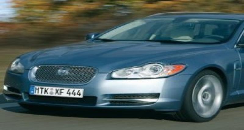  - La Jaguar XF Estate sur les routes en 2012 ?