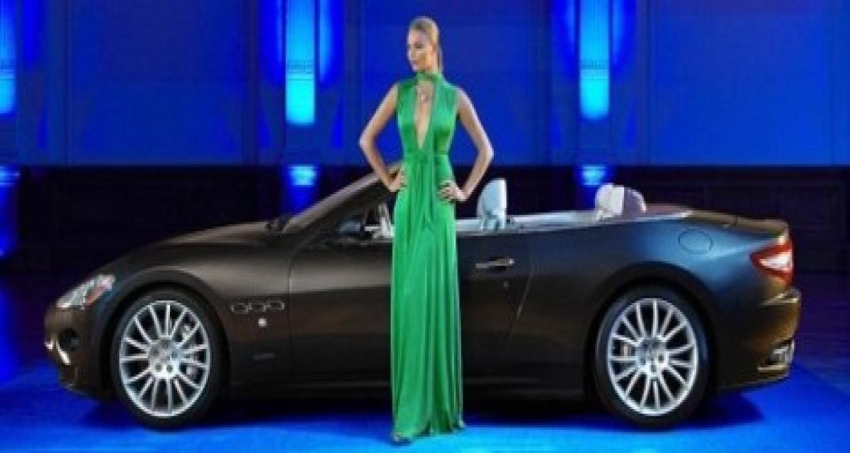 Pour le plaisir, la Maserati GranCabrio et Jodie Kidd