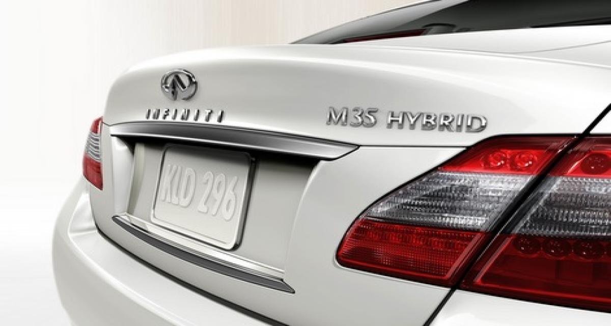 Infiniti annonce officiellement la M35 Hybrid pour 2011