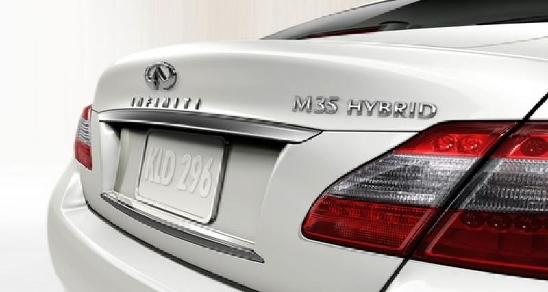  - Infiniti annonce officiellement la M35 Hybrid pour 2011